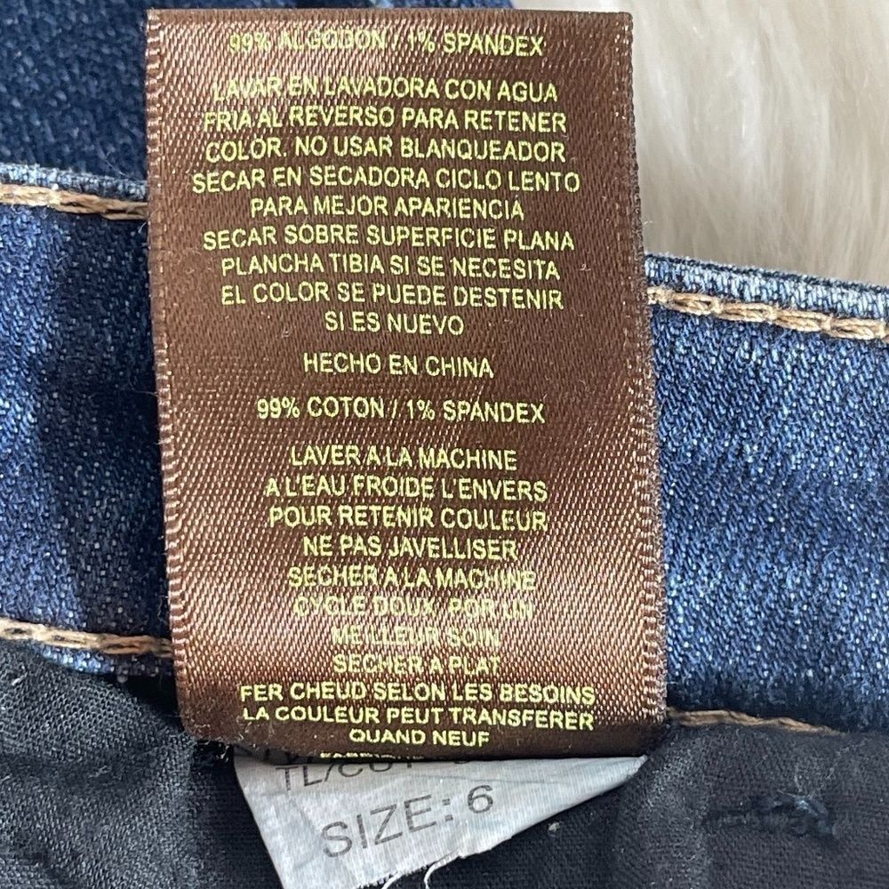 Kut From The Kloth Busted Knee Jeans Sz 6‎ - Picture 6 of 12